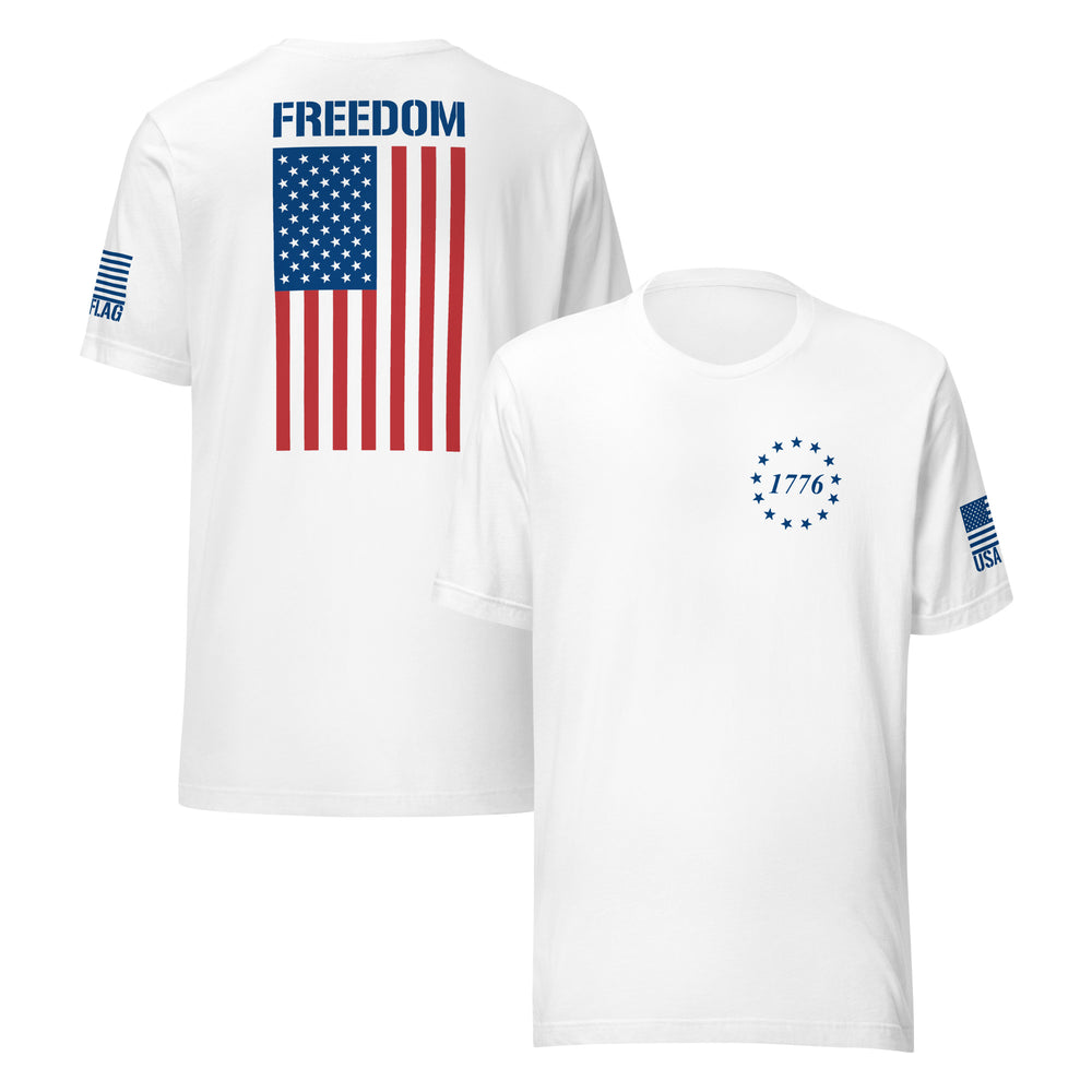 50-Star American Flag T-Shirt | Durable & Vibrant | DTF Printing