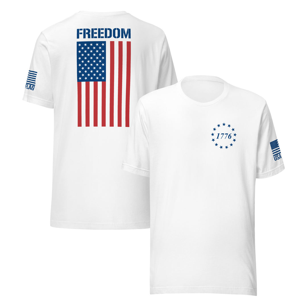 50-Star American Flag T-Shirt | Durable & Vibrant | DTF Printing