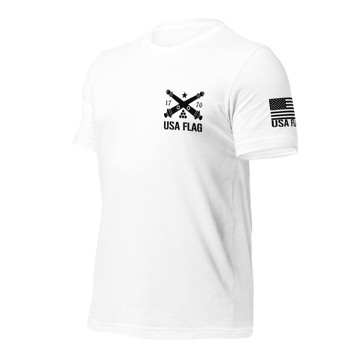 Folds of Freedom T-Shirt | Unisex Shirt | Patriotic DTG Printing