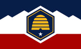 Utah Flag aka The Beehive Flag (Made in USA)
