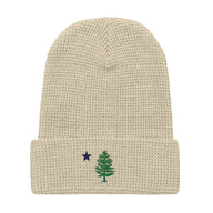 Maine Flag Waffle Beanie (Embroidered)
