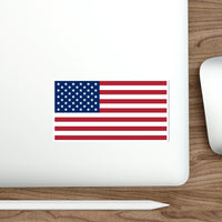 American Flag Decal (indoor and outdoor use)