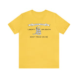The Culpeper Minute Men Flag T Shirt: Bella + Canvas 3001