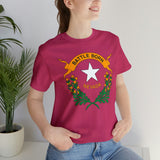 Nevada State Flag T Shirt: Bella + Canvas 3001