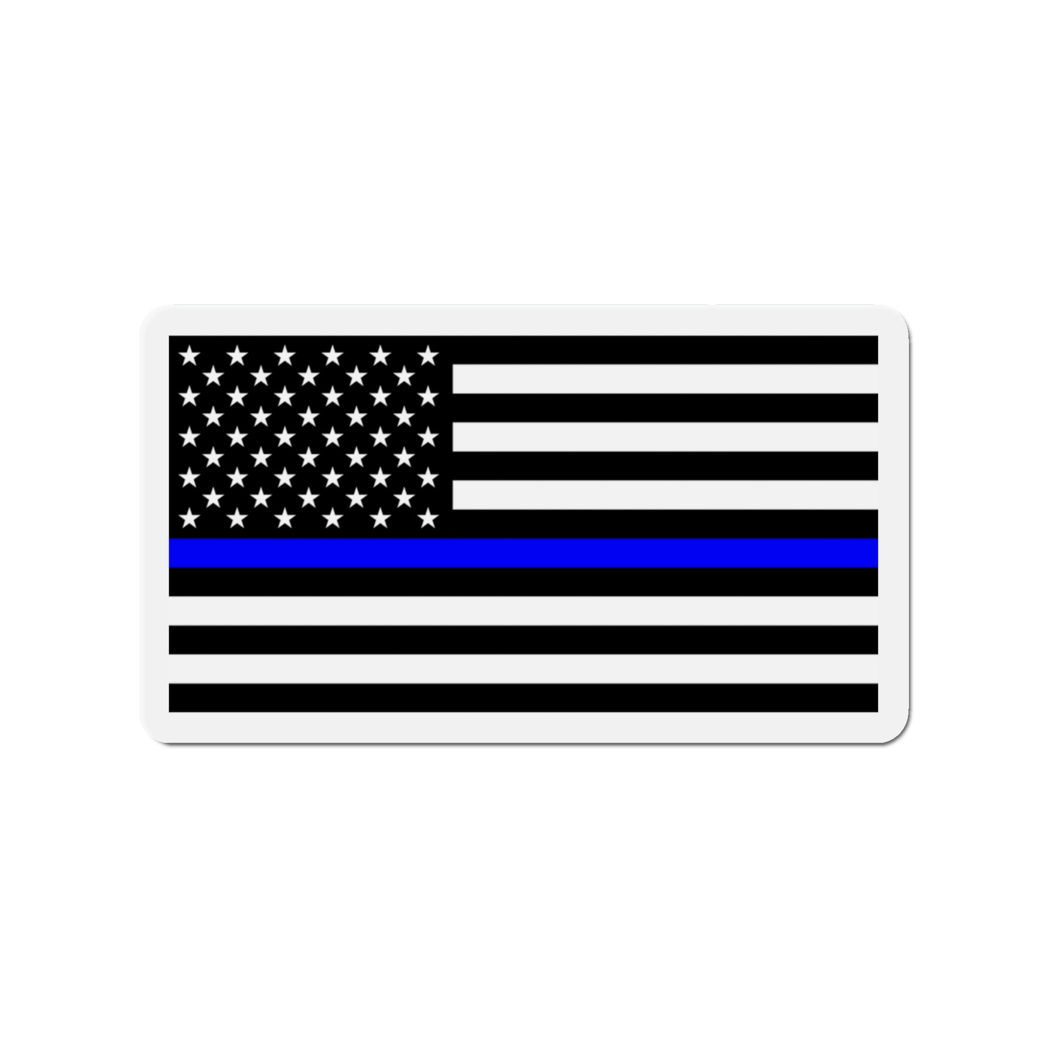 Thin Blue Line Flag Magnet