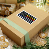 Thin Line USA Flag™ Sticker