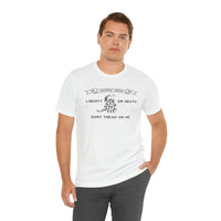 The Culpeper Minute Men Flag T Shirt: Bella + Canvas 3001