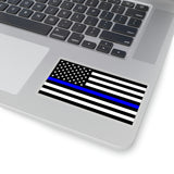 Thin Blue Line Flag Sticker