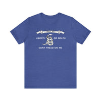 The Culpeper Minute Men Flag T Shirt: Bella + Canvas 3001