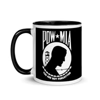 POW MIA Mug - 11 oz. Black Mug - USA Flag Co.