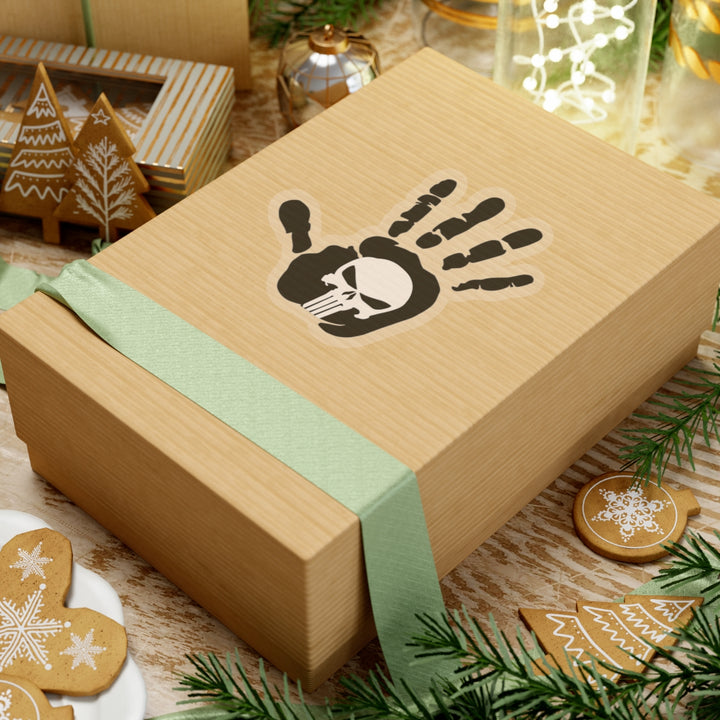 Punisher Handprint Sticker