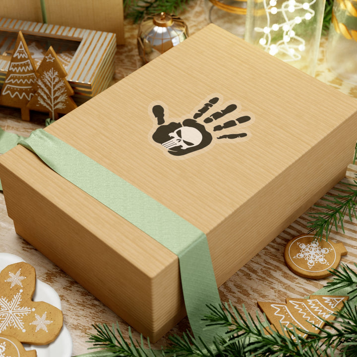 Punisher Handprint Sticker
