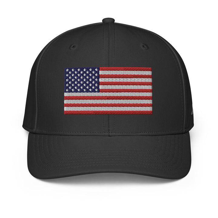 Adidas Performance Baseball Cap - Embroidered USA Flag