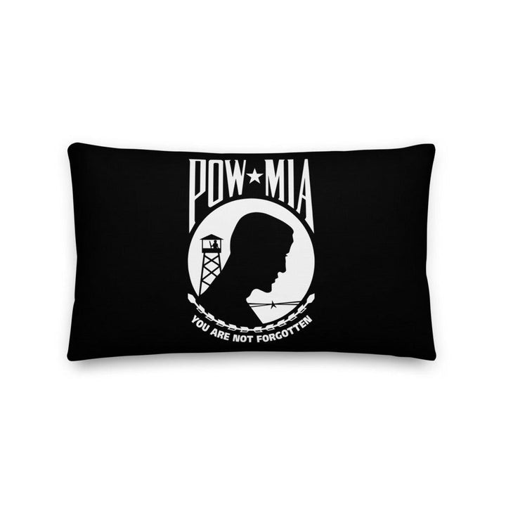 POW MIA Premium Throw Pillows - USA Flag Co.